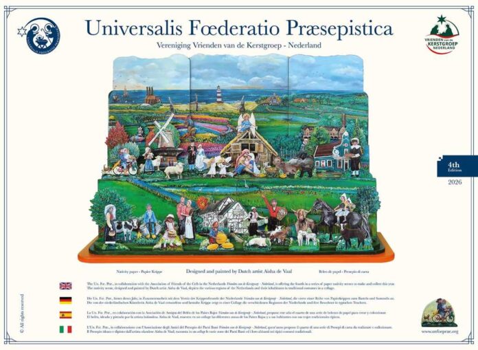 Presepio di carta UNFOEPRAE 4° edizione - Paesi Bassi - copertina Presepio di carta UNFOEPRAE 4° edizione - Paesi Bassi - copertina